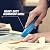REXBETI 4-Pack Utility Knife, Heavy Duty Aluminum Shell Retractable Box Cutter for Cartons, Cardboard and Boxes, Extra 10 Blades Included