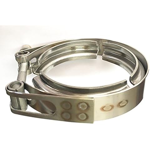 Ticon Industries - 3" Stainless Steel V-Band Clamp (qty1) - Heavy Duty Bolt - 119-07600-0000 Cover