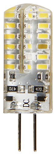 McShine LED Stiftsockellampe | Silicia G4, 2W, 160 lm, neutralweiß | Energieeffizienter Ersatz für G4-Halogen