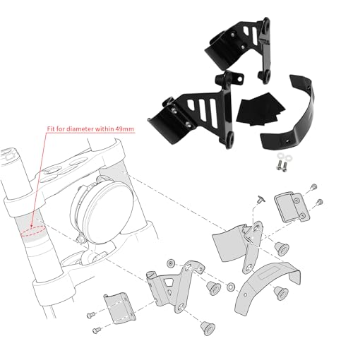 Image of TCMT Quarter Fairing Bracket Mount Fit For Harley Softail 2018-2020 2025 Street Bob FXBB 2018-2020 Low Rider FXLR 2020-2024 Softail Standard FXST