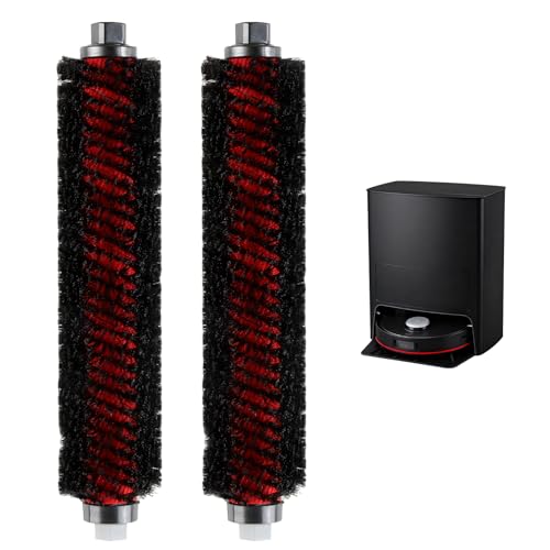 2 Stück Reinigungsbürste für Roborock S7 S8 Saros10 S7 MaxV Ultra S7 Pro Ultra S8 Pro Ultra S8 MaxV Ultra, Saugroboter Selbstreinigungsbürsten, Hochgeschwindigkeits-Reinigungsbürste