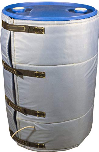 Duda Diesel blanket920 55 gal Insulated Blanket Drum Heater Digital Timer Thermostat 920W Water-Proof, 35.04" Height, 0.59" Wide, 76.38" Length, Gallons
