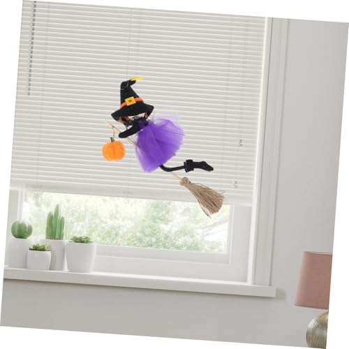 Cadeau Halloween citrouille ange suspendue pour amateurs de sorcières - 7