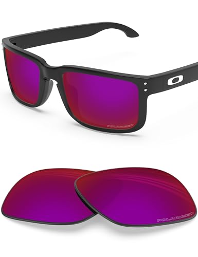 Image of BLAZERBUCK Anti-salt Replacement Lenses for Oakley Holbrook OO9102 Sunglasses, Anti-Scratch, Impact Resistant & Fit Perfectly