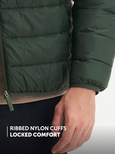 Image of XYXX Unisex Ultra-Light Puffer Jacket| Light Winter Jacket For Men |Solid Long Sleeves - Regular Fit