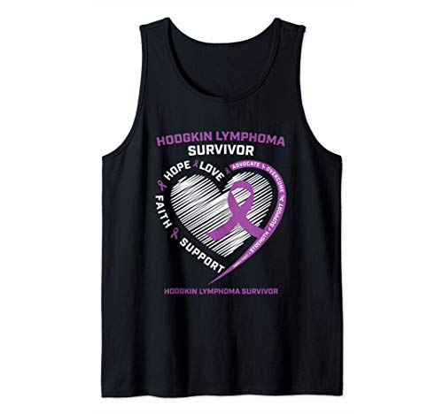 Men Cancer Survivor Gifts Women Hodgkin's Lymphoma Survivor Tank Top