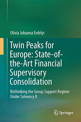 Twin Peaks for Europe: State-of-the-Art Financial Supervisory Consolidation: Rethinking the Group Support Regime Under Solvency II