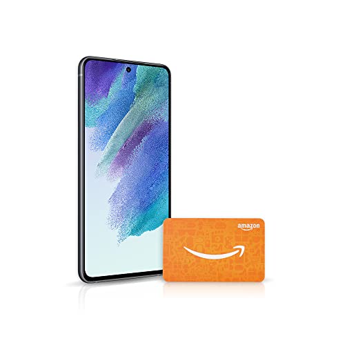 Samsung Galaxy S21 FE 5G Cell Phone, Factory Unlocked Android Smartphone, 256GB, Graphite with $100 Amazon.com Gift Card