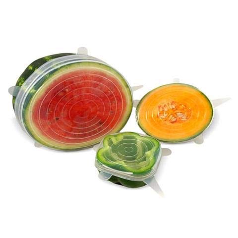 Jogo Tampa de Silicone Elástica 6pçs