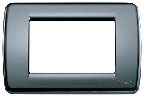 Vimar Idea 0T16763.15 Rondò 3 modules technopolymer, 10 Pieces, Graphite Grey - Image 3
