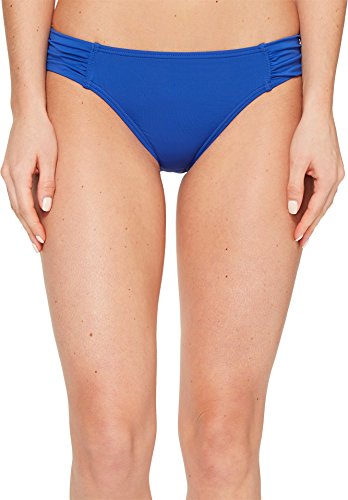Pearl Solids Side Shirred Bikini Bottom - Multi -