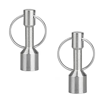 YukaBa Keychain Magnet Tester for Gold, Silver, Jewelry & Precious Metals (2 Pack)
