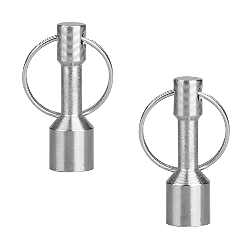 YukaBa Keychain Magnet Tester for Gold, Silver, Jewelry & Precious Metals with Rare Earth Neodymium Magnets (2 Pack)