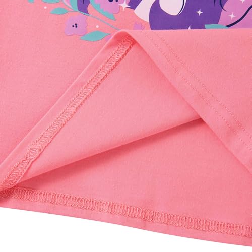 Funnycokid Little Girls T Shirt for Toddler 3-7 Years Kids Tee Graphic Short Sleeve Clothes Tops4