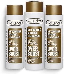 EVOLUDERM Over Boost - Concentrado de 500 ml, ingredientes naturales, vegano, fabricado en Francia, 3 x 500 ml