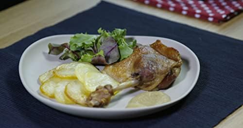 MALVASIA, Confit anatra cosce d'anatra, prodotto fatto a mano, senza glutine, scatola rotonda con 2 pezzi