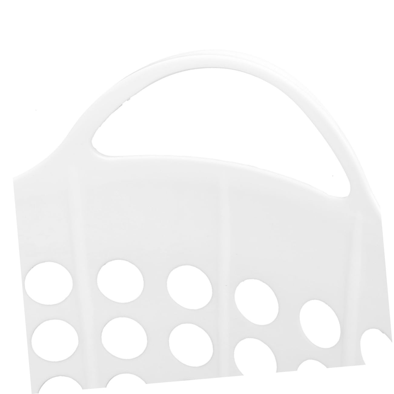 Cesto Portabiancheria Sporca Flessibile 40l in Pe Bianco