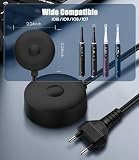 Ermorgen Ładowarka do Elektrycznych Szczoteczek do Zębów Kompatybilna z Oral B IO10, IO9, IO8, IO7, Magnetyczny Uchwyt Ładujący do Elektrycznych Szczoteczek do Zębów Oral B IO