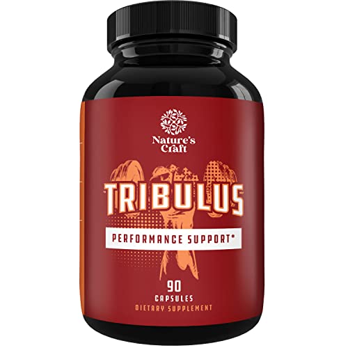 Tribulus Terrestris Extract Energy Booster - Tribulus Terrestris for Men and Women and Natural Pre Workout Supplement for Men and Women - Bodybuilding Supplements for Muscle Growth and Muscle Mass