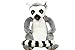 Produktbild Anna Club Plush Katta - AFFE 81 cm WWF