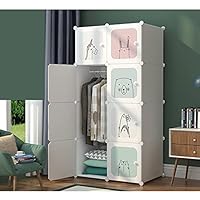 Amazon｜クローゼッ ワードローブ 衣類収納 洋服収納棚 - 組み立て簡単