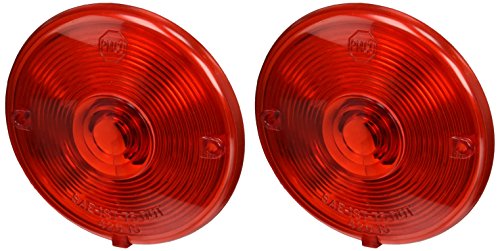 Peterson Manufacturing V420-15 Red Lens for Universal Stud-Mount Stop/Turn/Tail Light