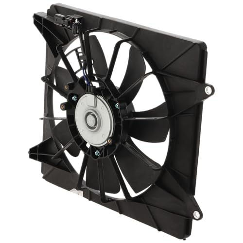 Evan Fischer A/C Condenser Cooling Fan Compatible with 2008-2012 Honda Accord, Fits 2009-2014 Acura TSX, Fits 2012-2015 Honda Crosstour Passenger Side HO3113123