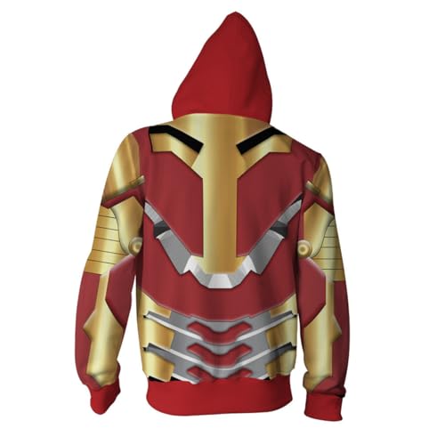 Image of 3D Captain Fashion Cosplay Hoodie Jacket