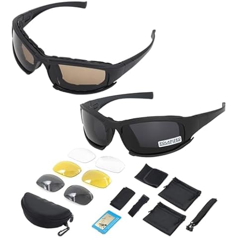 BONFQERT Cycling Glasses with 5 Lenses Cover