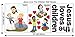 Kids Wall Decals for Church Classroom Decoration Nursery Wall Art Decor Stickers Christian Bible Verse Kids Ministry Room Vinyl Peel n Stick (Jesus Loves Kids)