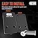 C+H Precision Red Dot Mounting Plate for Springfield Armory Hellcat and Holosun 407K/507K | Made in The USA