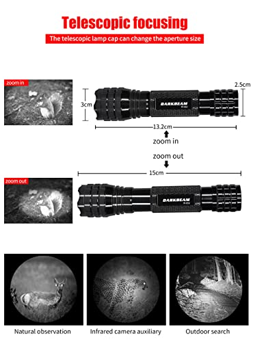 Infrarot-Taschenlampe Darkbeam mit 850 nm LED-Nachtsichtsystem