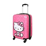 Bioworld Hello Kitty Sitting Character Pink 20' Adult ABS Luggage