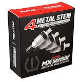 Autel 4 Metal Press-in Valve Stems for 1-Sensor : Box of 4 Metal Press-in Valve Stems for 1-Sensor