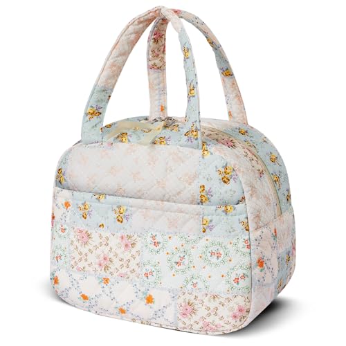 WOBAGMEN Quilted Lunch Box