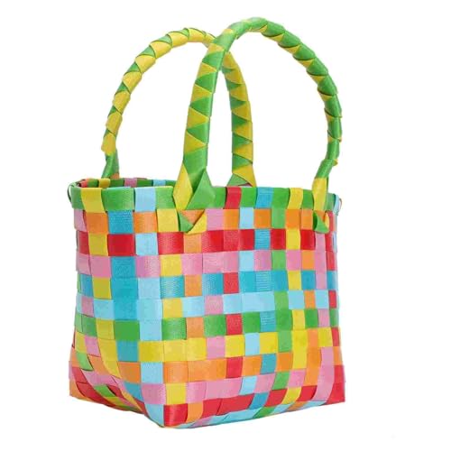 Panier en plastique rose : la solution rangement de plage d'été