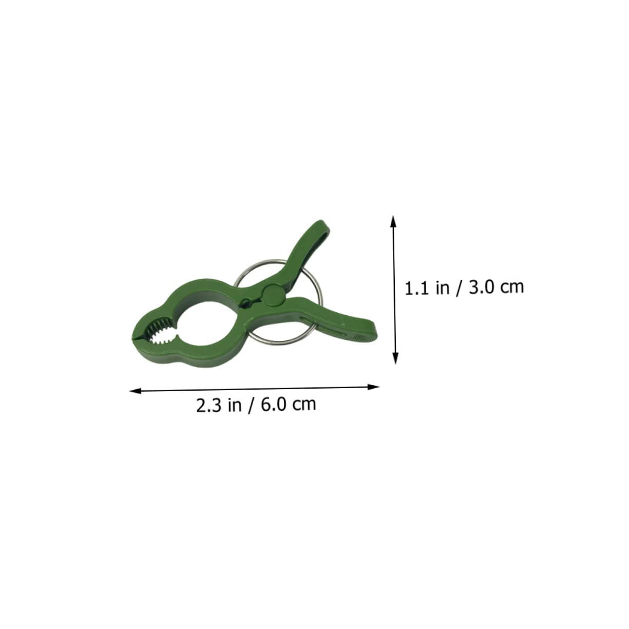 UKCOCO 4 Set Clip Fissaggio Piante per Giardinaggio E Facili da Installare E Riutilizzabili 10 Pezzi*4