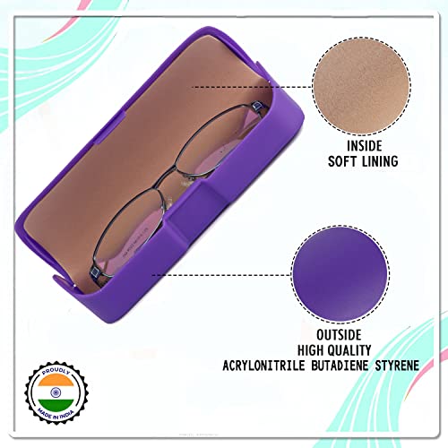 Image of VIVID Vision Unisex Adult Lightweight Eyewear Specs Case Cover | Protect Eye Glasses | Chashma Dibbi | Sunglass Box