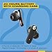 Skullcandy Smokin’ Buds Wireless Earbuds, Bluetooth Headphones, Noise Isolating Fit, Up to 20 Hours Battery, IPX4 Sweat and Water Resistant, Microphone for iPhone Android - Midnight Smoke