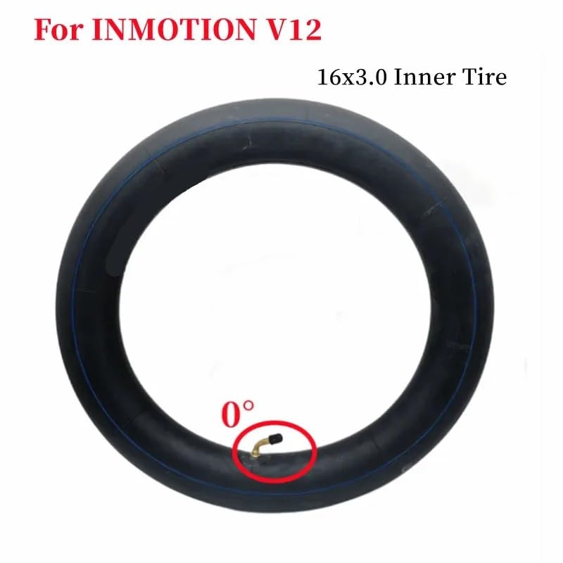 Xibany motorized scooter 16x3.0 Inner Tire for INMOTION V12 Unicycle Self Balancing Scooter 16 Inch Wheelbarrow 0° Inner Tire Accessories motorized scooter, XIBANY001