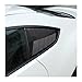 Compatible For Toyota 86 2022/Subaru BRZ Car Rear Window Triangle Exterior ABS Car Styling Shutter Deflector Decoration Modified Accessory(Glossy Black)