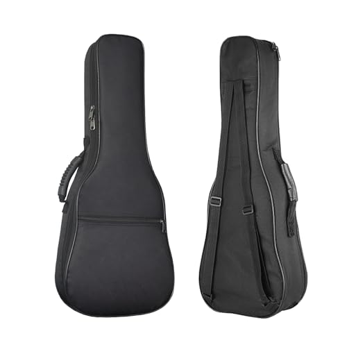 Farcaya FA-UKE CASE BLACK Concert Ukulele Case Bag 23/24 Inch Soft Ukulele Backpack Case Gig Bag