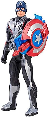 Boneco Titan Capitão América Avengers Azul