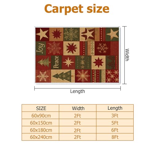 Tapis de couloir antidérapant rouge pour sécuriser l'entrée