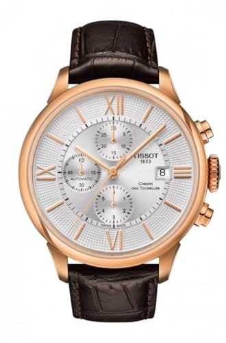 Tissot Herren Chronograph Automatik Armbanduhr Chemin des Tourelles