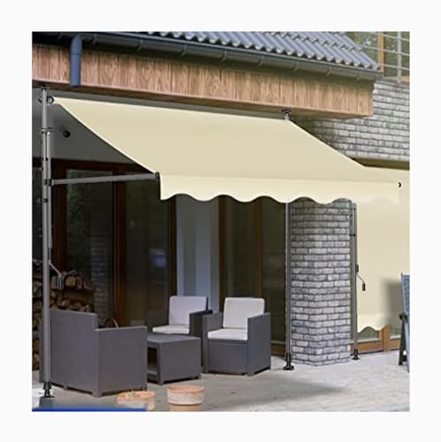 Store rétractable de 250 cm contre la chaleur pare-soleil manuel - 2