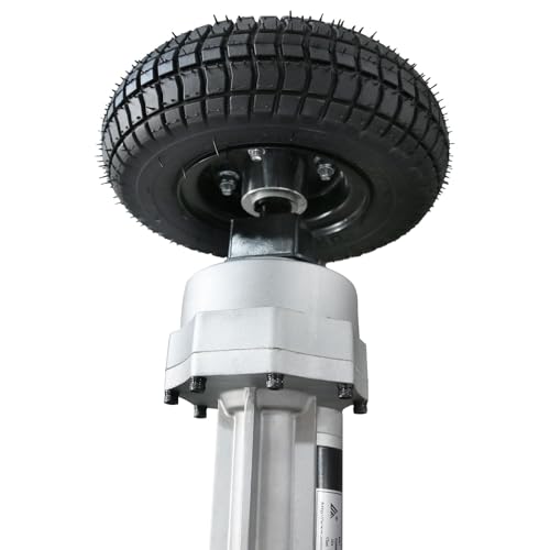 24V 350W Electric Transaxle Motor Rear Axle Kit with 9x3.50-4 Pneumatic Wheels, Brushed Differential Rear Drive System for Mobility Scooter, Electric Trolley, Wheelbarrow, Wagon, Skateboard DIY