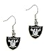 Oakland Raiders Dangle Earrings