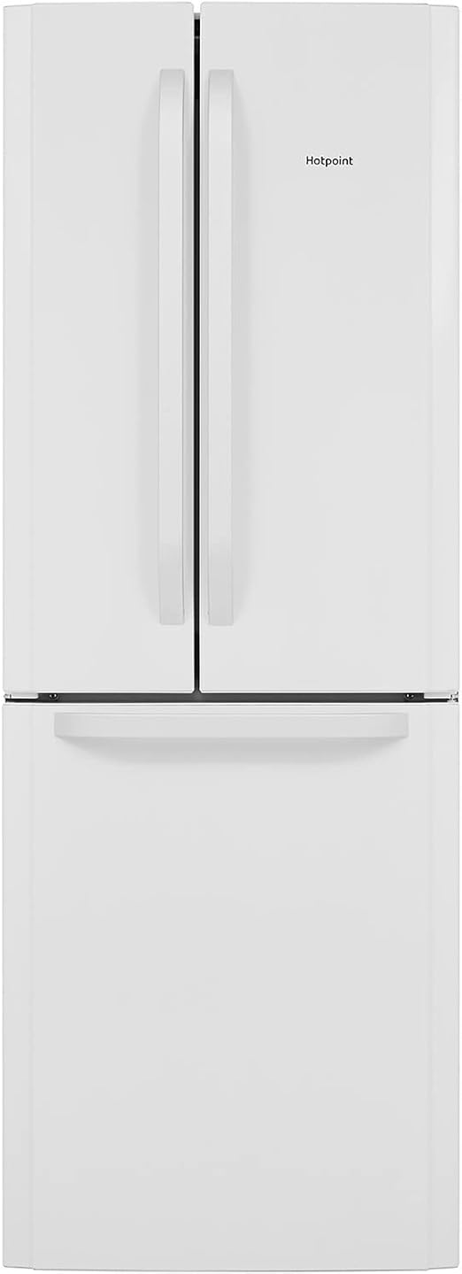 Hotpoint FFU3D W 1 Freestanding FrenchDoor Fridge Freezer, 436L, 70cm