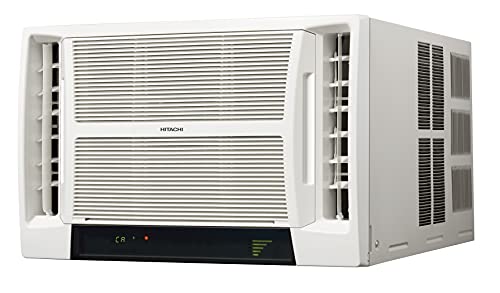 Image of Hitachi 1.5 Ton 5 Star Window AC (Copper, Dust Filter, 2021 Model, RAV518EEDO, White), Extra Large, Free 1 Year Extended warranty